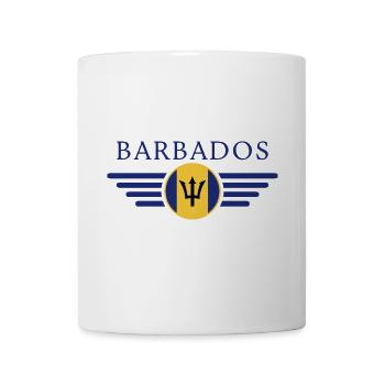 Ich liebe Barbados, Eleganz Stil Design T-Shirt - Tasse - Weiß - Vorne