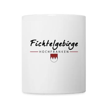 Fichtelgebirge High Franconia Franconian Coat of Arms - Mug - white - Front