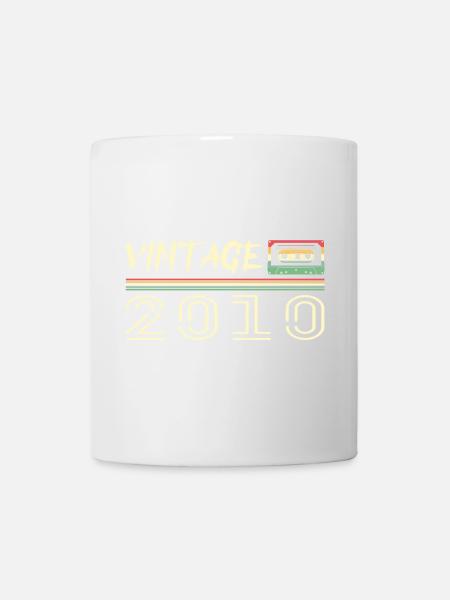 2010 Original 2010 Rétro Cadeau Anniversaire 2010 - Mug blanc - blanc