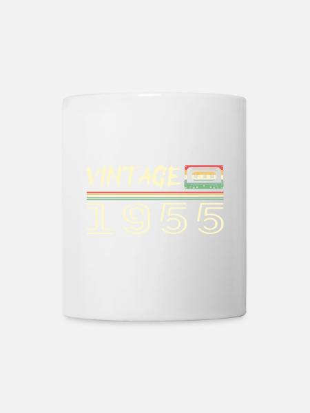 1955 Original 1955 Rétro Cadeau Anniversaire 1955 - Mug blanc - blanc
