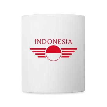 I love Indonesia, style design T-Shirt - Mug - white - Front