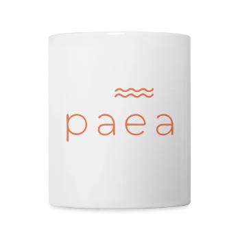 Design papara Abstrait Éclatant - Mug blanc - blanc - Devant