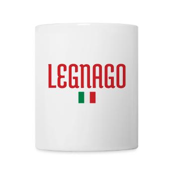 Legnago-Italy Flag - Mug - white - Front