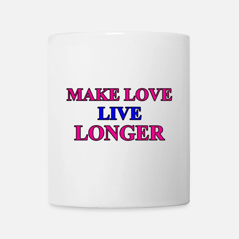 Miteinander schlafen - Tasse - Weiß