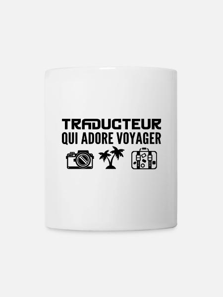 Travelers & Translators: Passion & Discovery - Mug - white