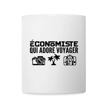 Reisende & Ökonomen: Leidenschaft & Entdeckung - Tasse - Weiß - Vorne