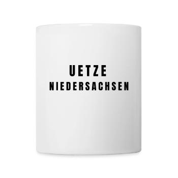 Uetze, Basse-Saxe - Mug blanc - blanc - Devant