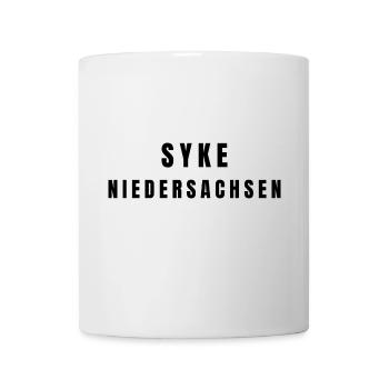 Syke, Basse-Saxe - Mug blanc - blanc - Devant