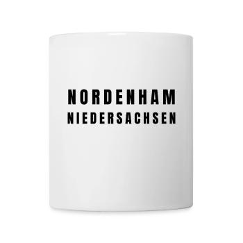 Nordenham, Basse-Saxe - Mug blanc - blanc - Devant