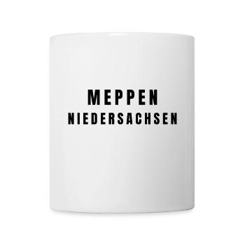 Meppen Niedersachsen - Tasse - Weiß - Vorne
