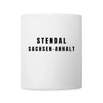 Stendal Sachsen-Anhalt - Tasse - Weiß - Vorne
