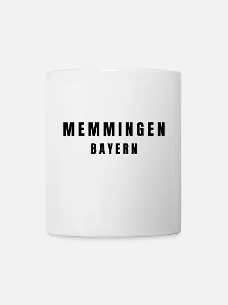 Memmingen Bayern - Tasse - Weiß