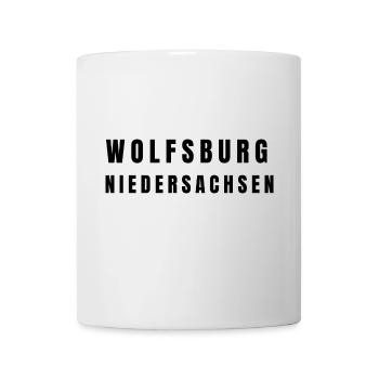Wolfsburg⁠ Niedersachsen - Tasse - Weiß - Vorne