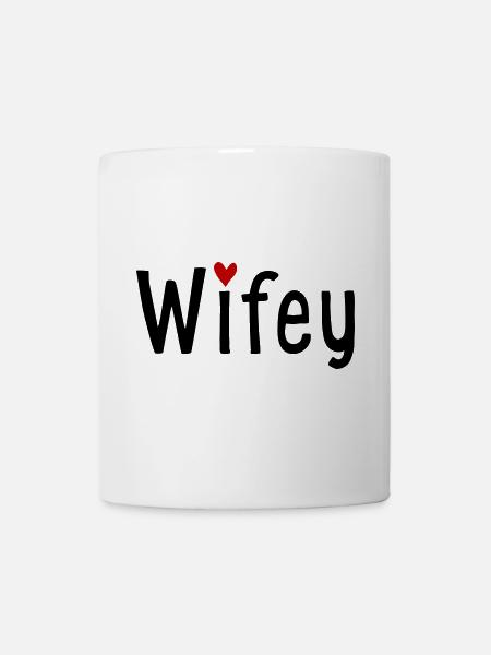Ehefrau - Tasse - Weiß