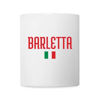 Barletta-Italienisches Flaggendesign - Tasse - Weiß - Vorne