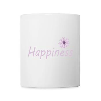 HAPPINESS - Tasse - Weiß - Vorne
