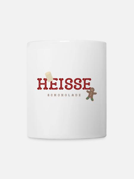 Hesse Chocolate Christmas Design - Mug - white