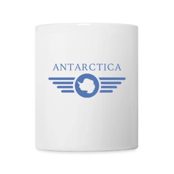 I Love Antarctica, Elegance Style Design T-Shirt - Mug - white - Front