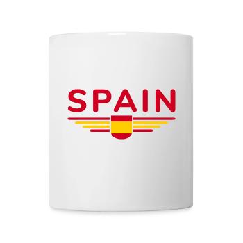J’aime l’Espagne, Tenue de t-shirt design - Mug blanc - blanc - Devant