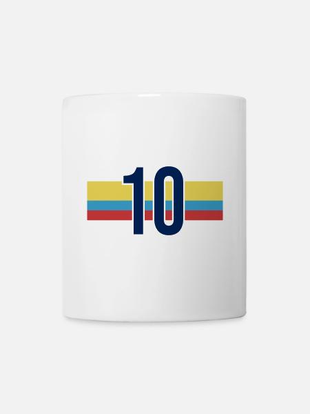 Sportlerin Nummer 10 - Tasse - Weiß