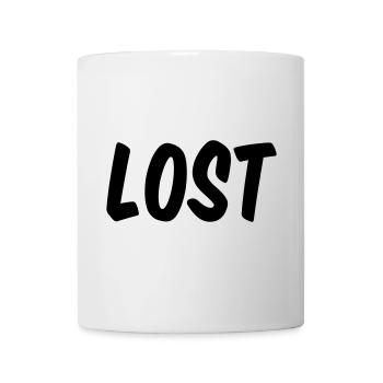Lost - Tasse - Weiß - Vorne