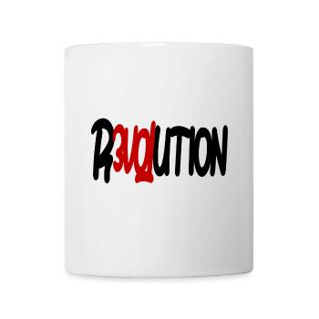 Révolution - Amour - Mug blanc - blanc - Devant