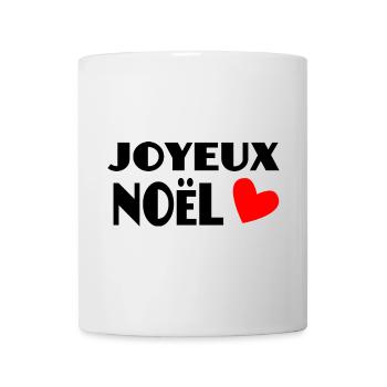 WEIHNACHTEN. FROHE WEIHNACHTEN. FROHE WEIHNACHTEN. WEIHNACHTSMANN - Tasse - Weiß - Vorne