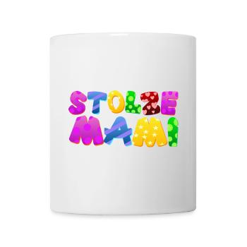 Baby Eltern Kind Geschenk Sprüche Geburt Mama Papa - Tasse - Weiß - Vorne