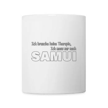 Thérapie SAMUI - Mug blanc - blanc - Devant