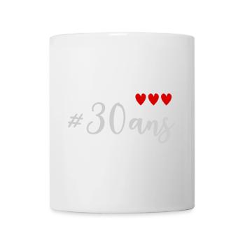 30. 30 YEARS. 30th ANNIVERSARY. 30 YEARS ANNIVERSARY. - Mug - white - Front