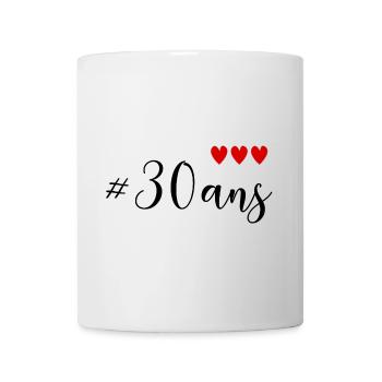 30. 30 YEARS. 30th ANNIVERSARY. 30 YEARS ANNIVERSARY. - Mug - white - Front