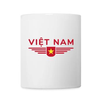 Vietnam Fan, Outfit T Shirt Design - Tasse - Weiß - Vorne