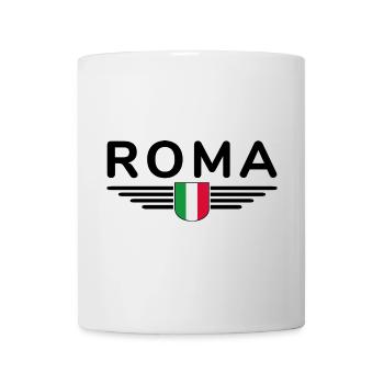 Rom Italien Fan Design T Shirt Outfit - Tasse - Weiß - Vorne