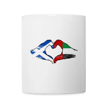 Scotland United Arab Emirates Flag - Mug - white - Front