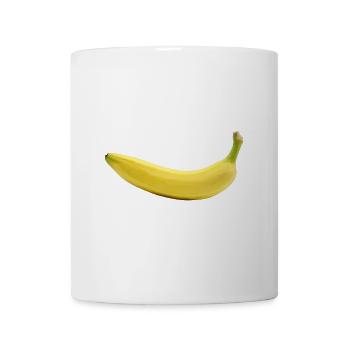Banaan - Mok - wit - Voor
