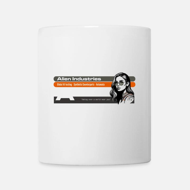 alien industries - Mug - white