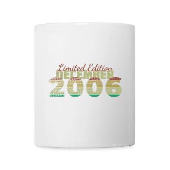18e anniversaire Édition Limitée (SCR) 12/2006 - Mug blanc - blanc - Devant