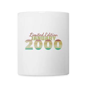 25e anniversaire édition limitée (SCR) 01/2000 - Mug blanc - blanc - Devant
