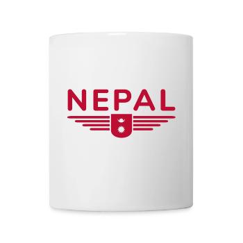 Nepal Design – Himalayan Adventure - Mug - white - Front