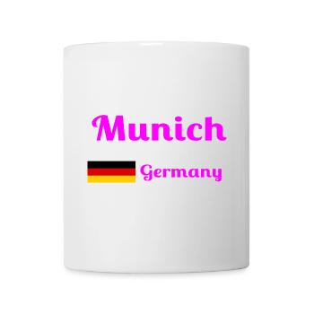 Munich Germany- Stylish prints - Mug - white - Front