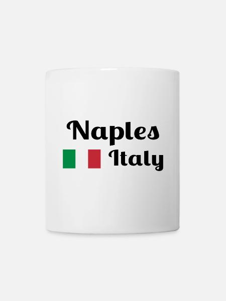 Neapel Italia - Stilvolle Drucke - Tasse - Weiß