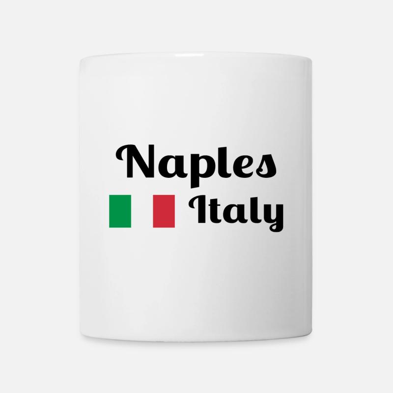 Neapel Italia - Stilvolle Drucke - Tasse - Weiß