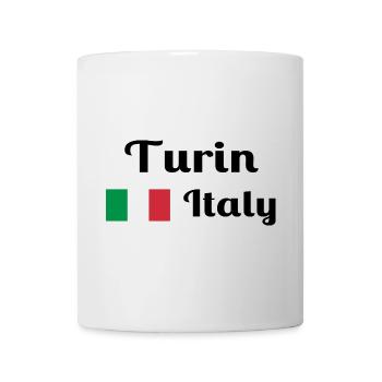 Turin, Italie - Imprimés élégants - Mug blanc - blanc - Devant