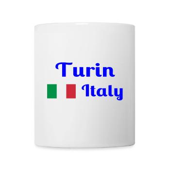 Turin, Italie - Imprimés élégants - Mug blanc - blanc - Devant