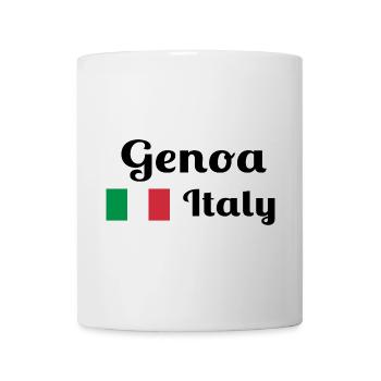 Gênes Italia - Imprimés élégants - Mug blanc - blanc - Devant