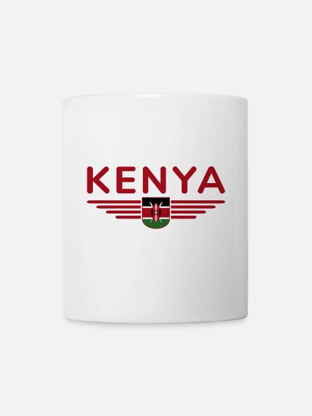 Le design de Nairobi pour les amoureux du Kenya - Mug blanc - blanc