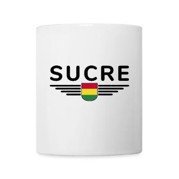 Sucre Bolivia Fans T-Shirt Design - Mug blanc - blanc - Devant