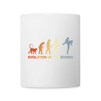 Vintage Kickboxer Evolution - Tasse - Weiß - Vorne