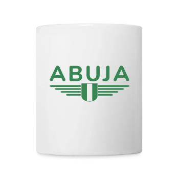 Abuja Design – Fier de la capitale du Nigeria - Mug blanc - blanc - Devant