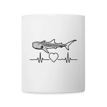 Walhai - Eleganz der Meere | Mind . Ocean . Nature - Tasse - Weiß - Vorne
